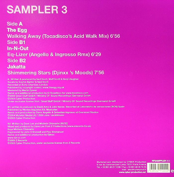 Various - Sampler 3 | Royal Flush Records (RFSAMPLER 003) - 2