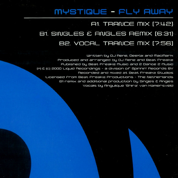 Mystique - Fly Away | Liquid Recordings (LQ 006) - 2