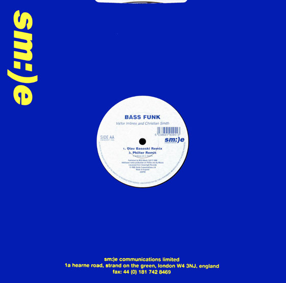 Victor Imbres And Christian Smith - Bass Funk | Sm:)e Communications (SM90941) - 4