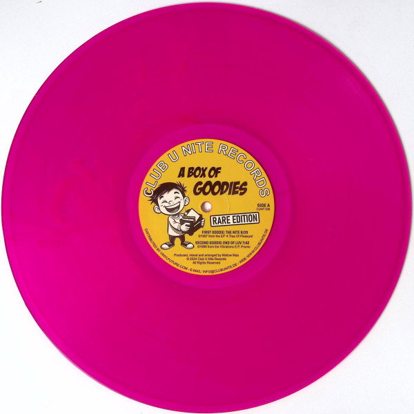 Mellow Man - A Box Of Goodies Rare Edition | Club U Nite Records (CUNT 036)