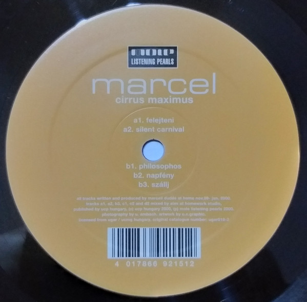 Marcel - Cirrus Maximus | Mole Listening Pearls (MOLE027-3) - 4