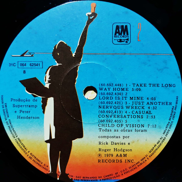 Supertramp - Breakfast In America | A&M Records (31C 064 62541) - 4