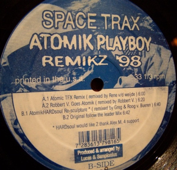 Space Trax - Atomik Playboy Remikz '98 | Stealth Records (STR13798) - main Space Trax - Atomik Playboy Remikz '98 | Stealth Records (STR13798) - main