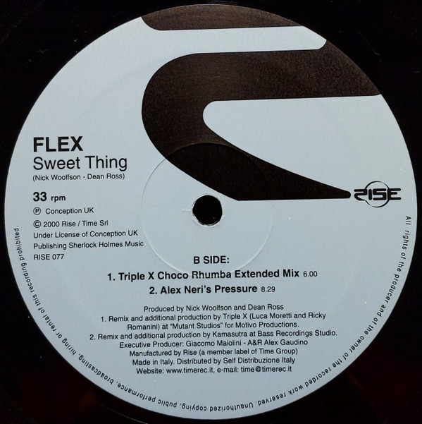 Flex - Sweet Thing | Rise (RISE 077) - 4