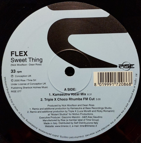 Flex - Sweet Thing | Rise (RISE 077) - 3