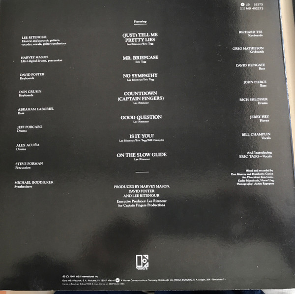 Lee Ritenour - Rit | Elektra (LB 52273) - 2