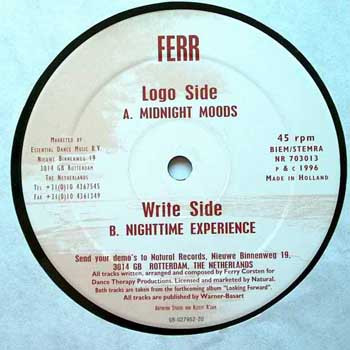 Ferr - Midnight Moods / NightTime Experience | Natural Records (NR 703013)
