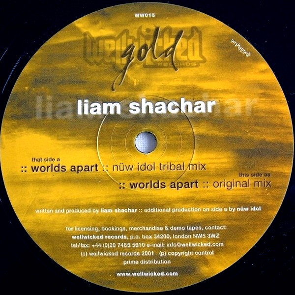 Liam Shachar - Worlds Apart | WellWicked (WW016)