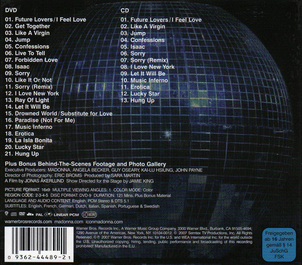 Madonna - The Confessions Tour | Warner Bros. Records (9362-44489-2) - 2