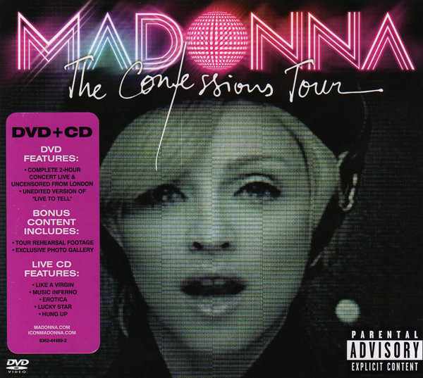 Madonna - The Confessions Tour | Warner Bros. Records (9362-44489-2) - main