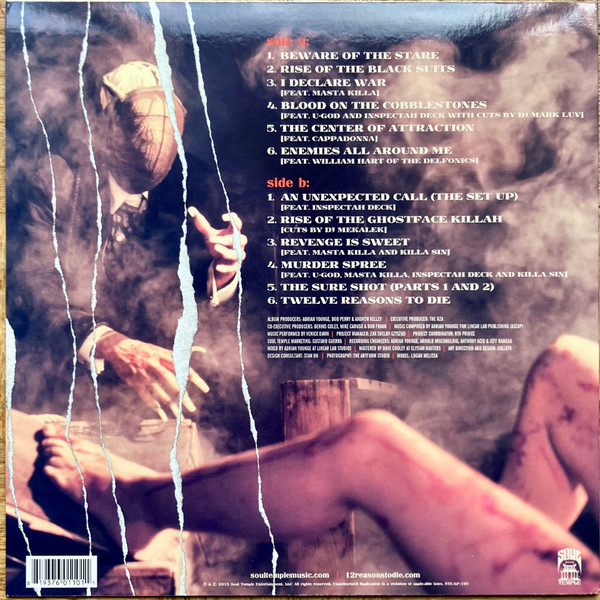Ghostface Killah And Adrian Younge - Twelve Reasons To Die | Soul Temple Entertainment (STE-LP-110) - 2