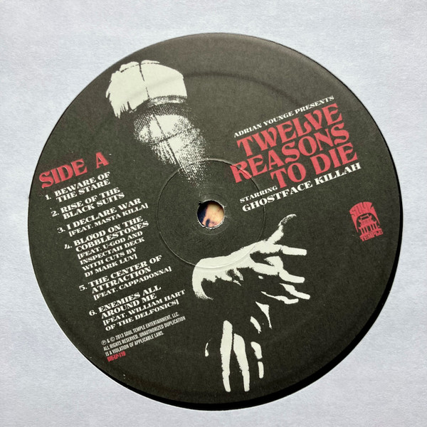 Ghostface Killah And Adrian Younge - Twelve Reasons To Die | Soul Temple Entertainment (STE-LP-110) - 3