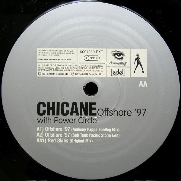 Chicane With Power Circle - Offshore '97 | Xtravaganza Recordings (0091250EXT) - 4
