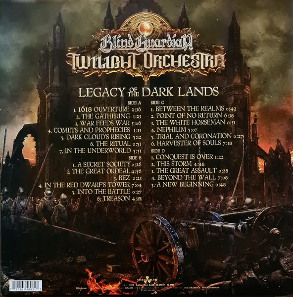 Blind Guardian Twilight Orchestra - Legacy Of The Dark Lands | Nuclear Blast (NB4693-1) - 3