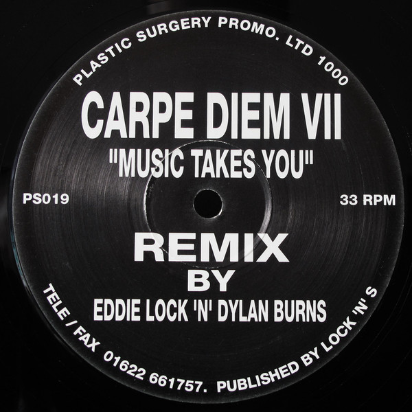 Carpe Diem - VII - Music Takes You (Remix) | Plastic Surgery (PS019)