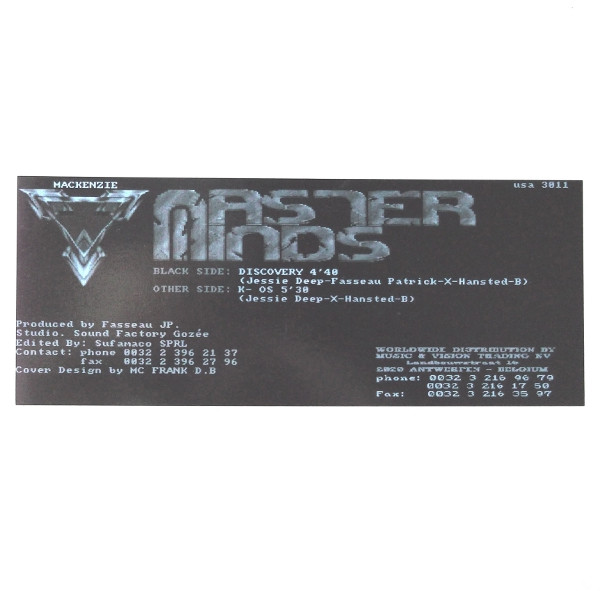 Master Minds - Discovery | Mackenzie Records (USA 3011) - 2 Master Minds - Discovery | Mackenzie Records (USA 3011) - 2