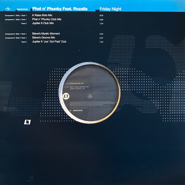 Phat N' Phunky Feat. Rozalla - Friday Night | Riversal Records (WMCST40183)