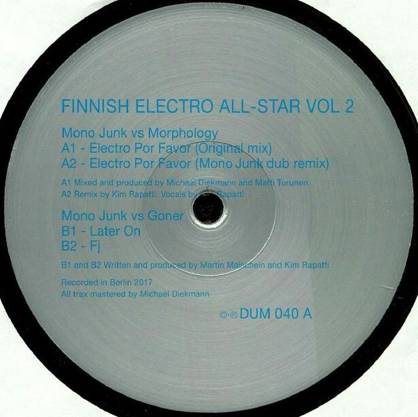 Various - Finnish Electro All-Star Vol 2 | Dum Records (DUM 040)