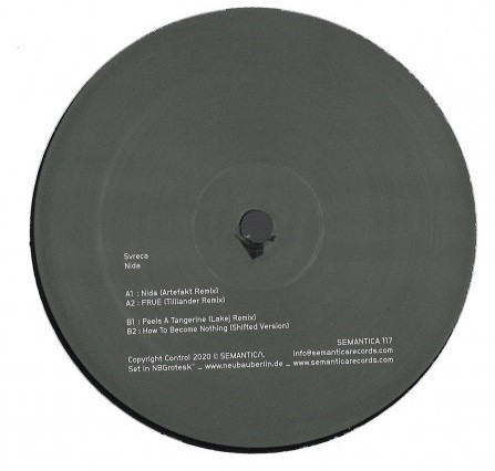 Svreca - Nida | Semantica Records (SEMANTICA 117) - 2