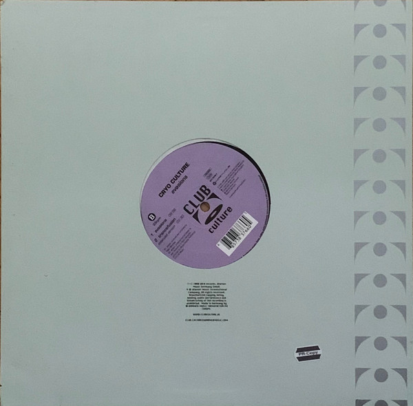 Cryo Culture - Trancefusion | Club Culture (8573 83766-0) - 2