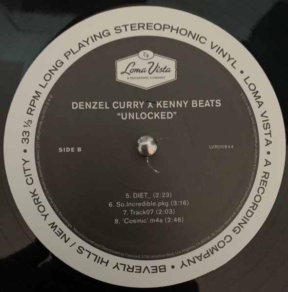 Denzel Curry X Kenny Beats - Unlocked | Loma Vista Recordings (LVR00844) - 4