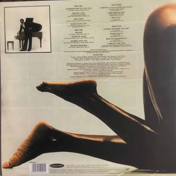 Leon Ware - Musical Massage | Expansion (EXLPM 9) - 2