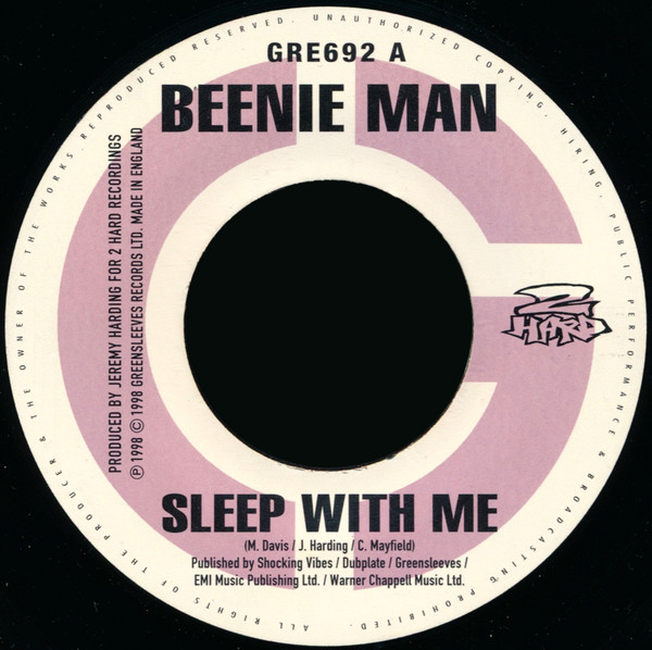 Beenie Man  &  Lukie D - Sleep With Me / Blow Your Mind | Greensleeves Records (GRE692)