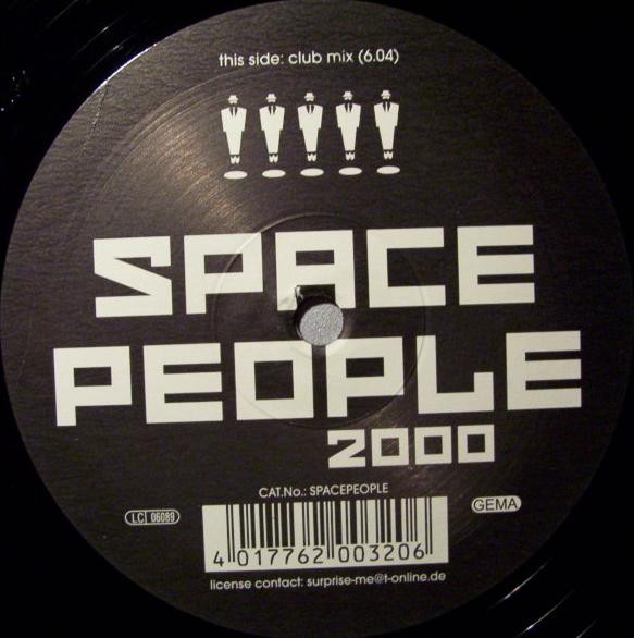 DJ Crack - Space People 2000 | Manifold Records Music & Marketing (SPACEPEOPLE)