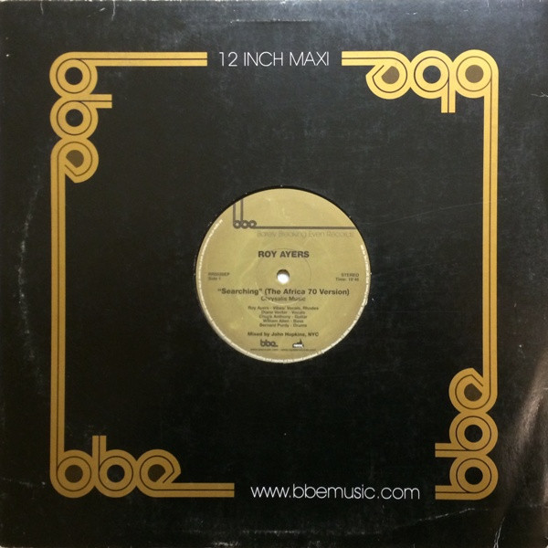 Roy Ayers - Searching / Brand New Feeling | Rapster Records (RR0026 EP) - 3