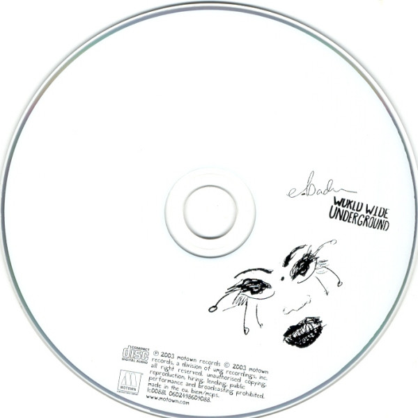 Erykah Badu - Worldwide Underground | Motown (0602498609088) - 2