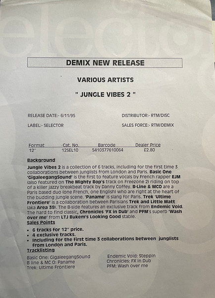 Various - Jungle Vibes 2 | Selector (12 Sel 10) - 3