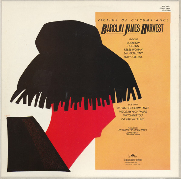 Barclay James Harvest - Victims Of Circumstance | Polydor (817 950-1) - 2