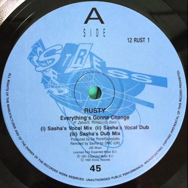 Rusty - Everything's Gonna Change | Stress Records (12 RUST 1) - 2 Rusty - Everything's Gonna Change | Stress Records (12 RUST 1) - 2