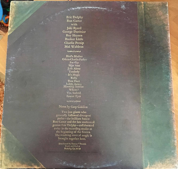 Eric Dolphy / Ron Carter - Magic | Prestige (HB 6057) - 2 Eric Dolphy / Ron Carter - Magic | Prestige (HB 6057) - 2