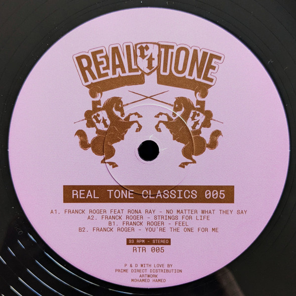 Franck Roger - Real Tone Classics Vol 5 | Real Tone Records (RTR 005) - main Franck Roger - Real Tone Classics Vol 5 | Real Tone Records (RTR 005) - main