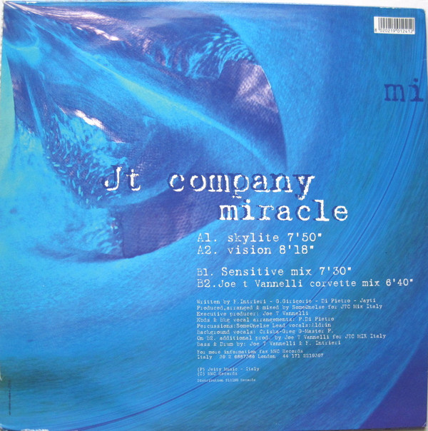JT Company - Miracle | Muzic Without Control Records (MWC 024) - 2