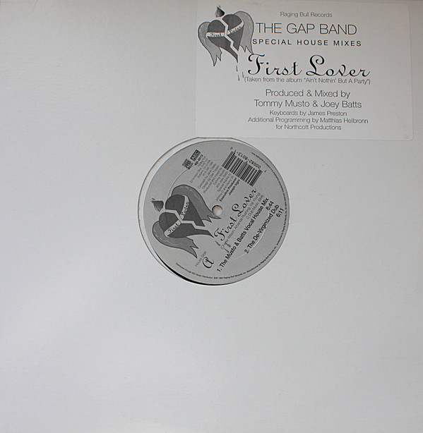 The Gap Band - First Lover (Special House Mixes) | Raging Bull Records (RB-8013)