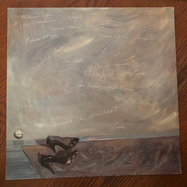 Joni Mitchell - Wild Things Run Fast | Geffen Records (GEF 25102) - 2