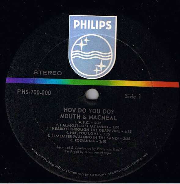 Mouth & MacNeal - How Do You Do? | Philips (PHS 700-000) - 3