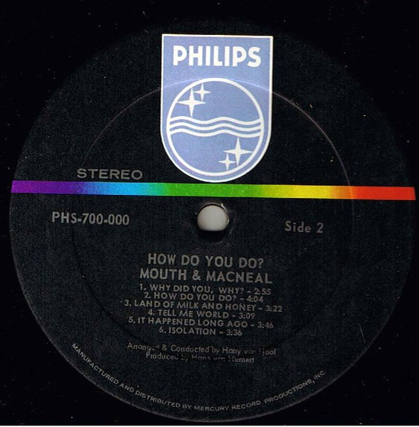 Mouth & MacNeal - How Do You Do? | Philips (PHS 700-000) - 4