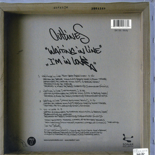 Outlines - Waiting In Line / I'm In Love | Sonar Kollektiv (SK138) - 2