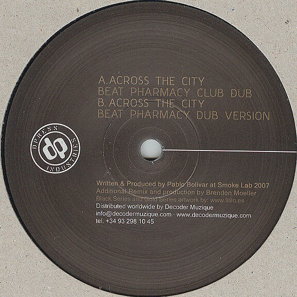 Pablo Bolivar - Gold Series Vol. 3 - Beat Pharmacy Remixes | Dpress Industries (dpress 030)