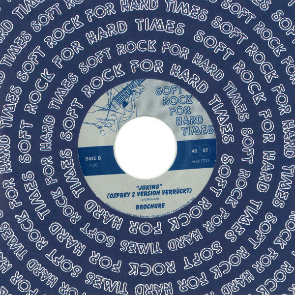 Brochure - Joking | Soft Rock For Hard Times (SR4HT03) - 2