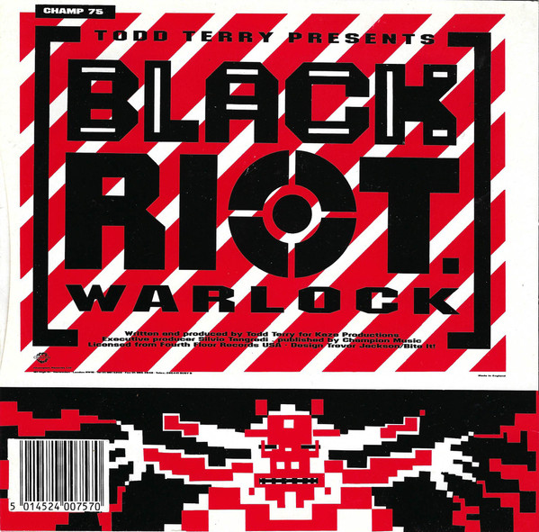 Black Riot - A Day In The Life / Warlock | Champion (CHAMPX 75) - 2
