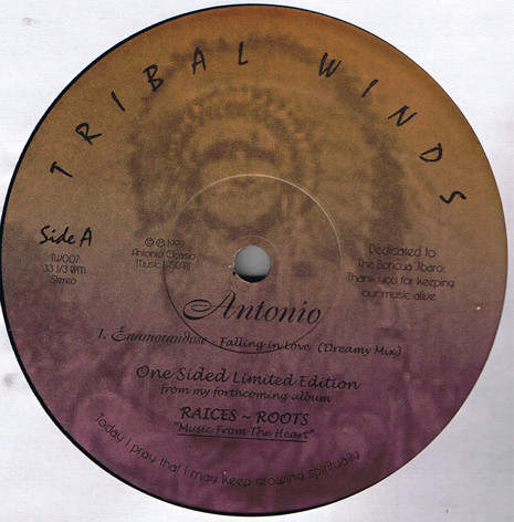 Antonio Ocasio - Enamorandose - Falling In Love | Tribal Winds (TW007) - main