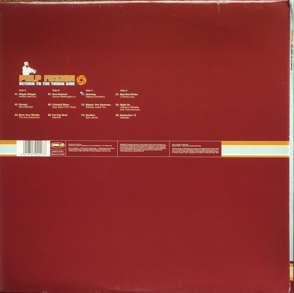 Various - Pulp Fusion: Return To The Tough Side (Original 1970's Ghetto Jazz & Funk Classics) | Harmless (HURTLP007) - 4