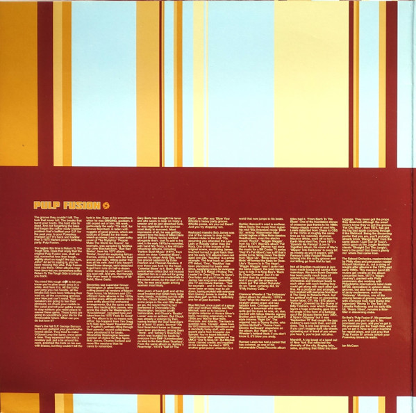 Various - Pulp Fusion: Return To The Tough Side (Original 1970's Ghetto Jazz & Funk Classics) | Harmless (HURTLP007) - 2