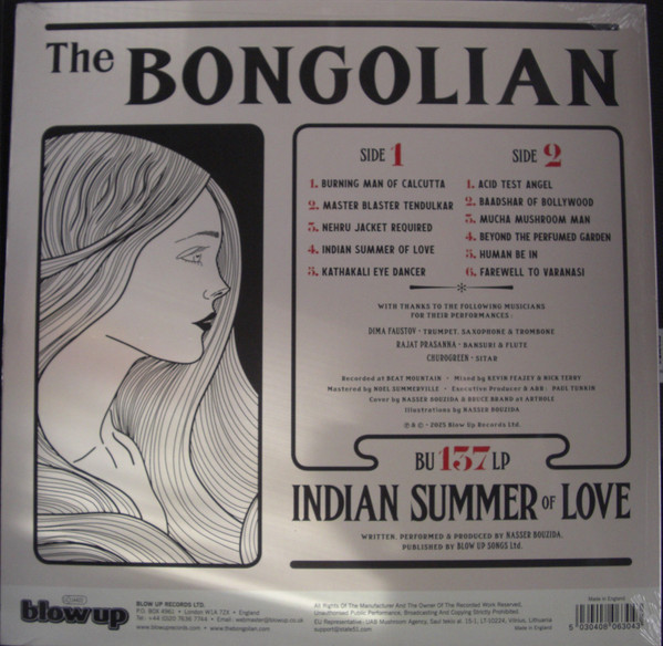 The Bongolian - Indian Summer Of Love | Blow Up Records (BU 137 LP) - 2