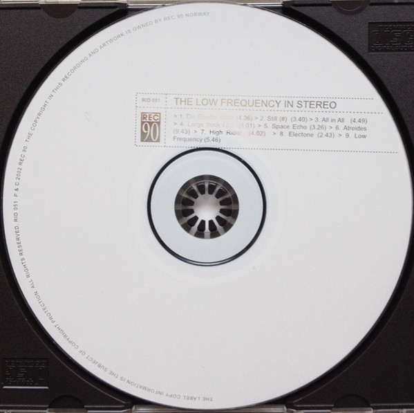 The Low Frequency In Stereo - The Low Frequency In Stereo | Rec90 (RID 051) - 3