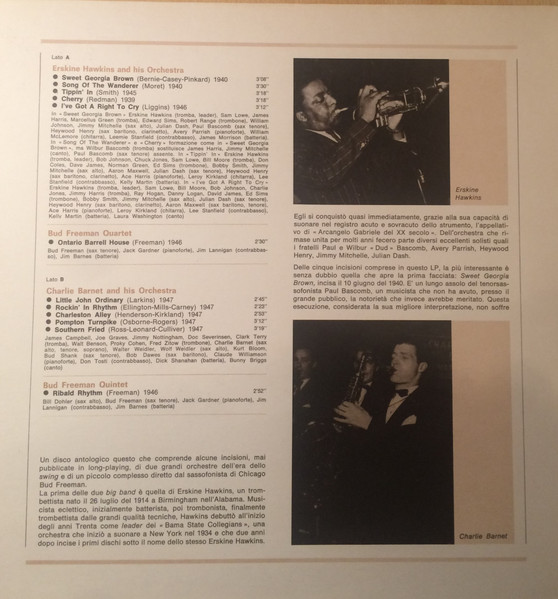 Erskine Hawkins / Charlie Barnet / Bud Freeman - I Giganti Del Jazz Vol. 34 | Curcio (GJ-34) - 2 Erskine Hawkins / Charlie Barnet / Bud Freeman - I Giganti Del Jazz Vol. 34 | Curcio (GJ-34) - 2